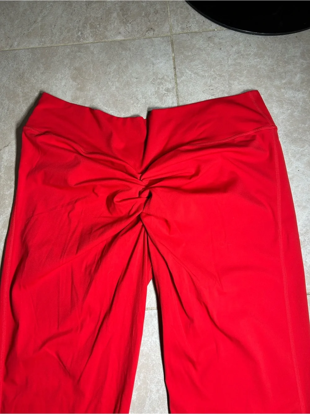 Leggings Size 2X Women's Red Flared High-Rise Pants good condition